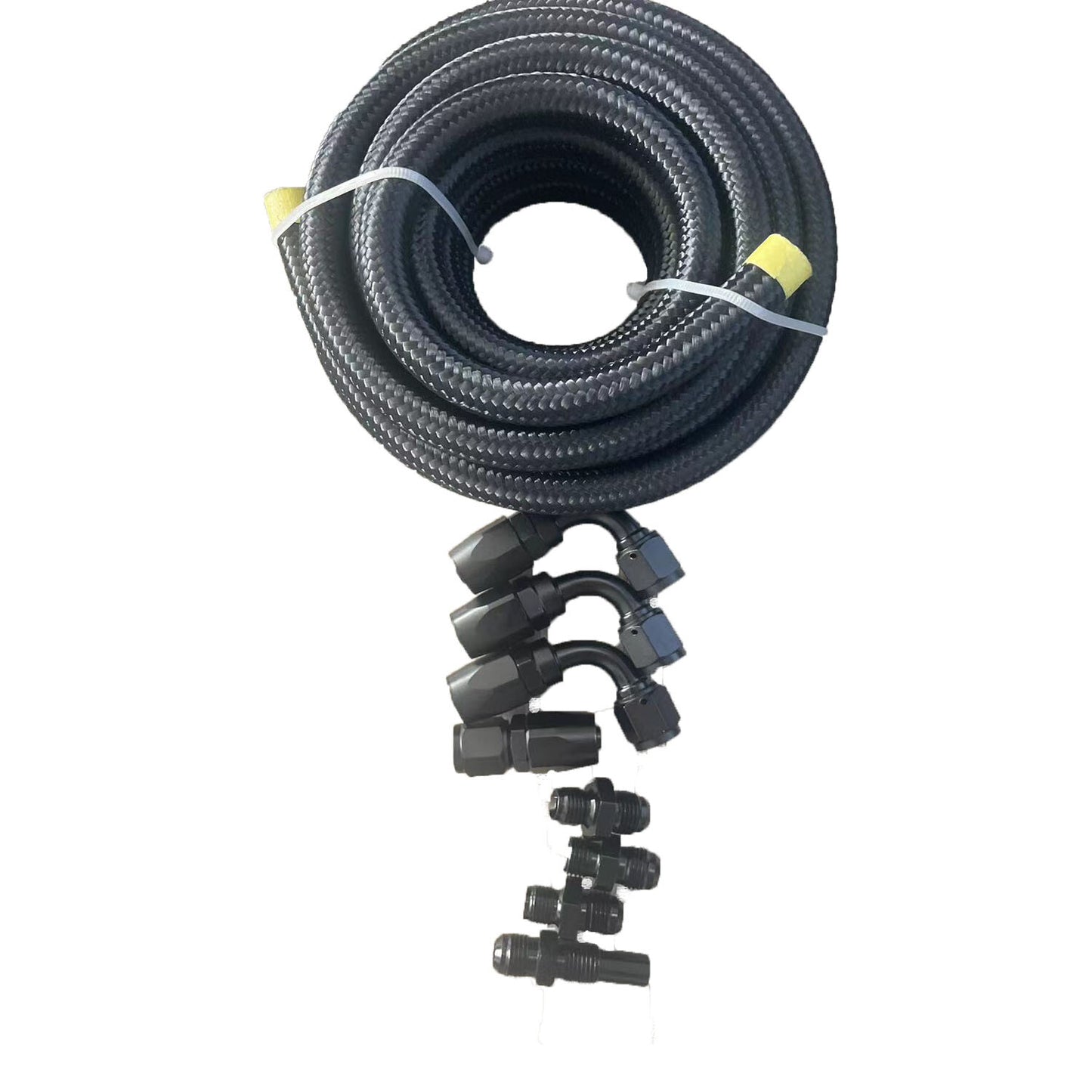 New Automatic Transmission Cooler Line For GM 4L80E 6AN Nylon Steel Braided Line