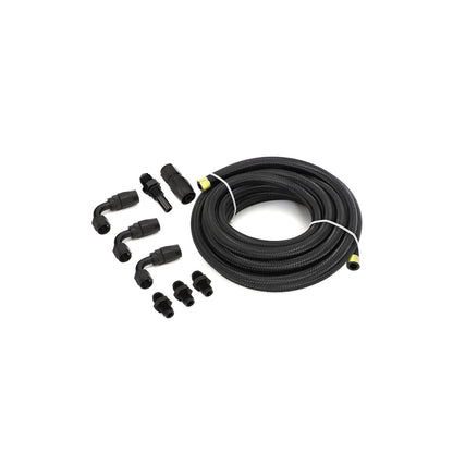 Automatic Transmission Cooler Line Kit For GM 4L80E 6AN Nylon Steel Braided Line