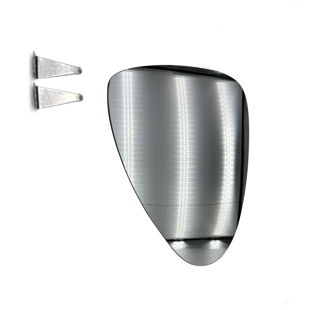 Driver Left Side Mirror Glass w/Plate for Porsche Panamera 2010-2016 NEW US FAST