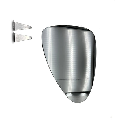Driver Left Side Mirror Glass w/Plate for Porsche Panamera 2010-2016 NEW US FAST