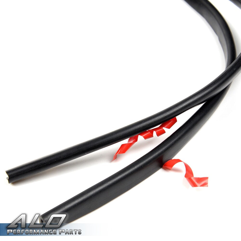 Solid Spare 30ft Universal Fender Flares Edge Trim Rubber Gasket Welting T-Style