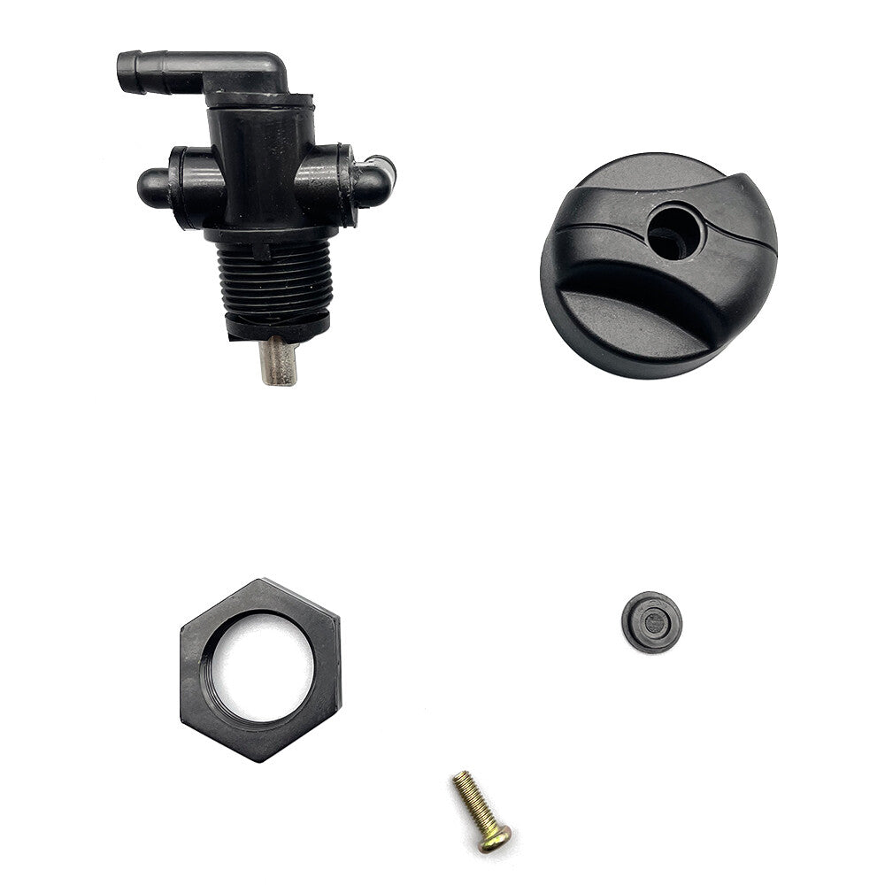 Fuel Valve Petcock 3 Way & Knob NUT For Polaris Sportsman 335 400 500 7052161