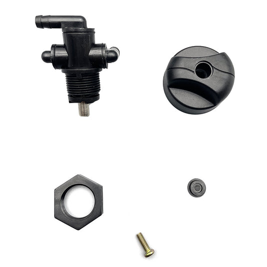 Fuel Valve Petcock 3 Way & Knob NUT For Polaris Sportsman 335 400 500 7052161