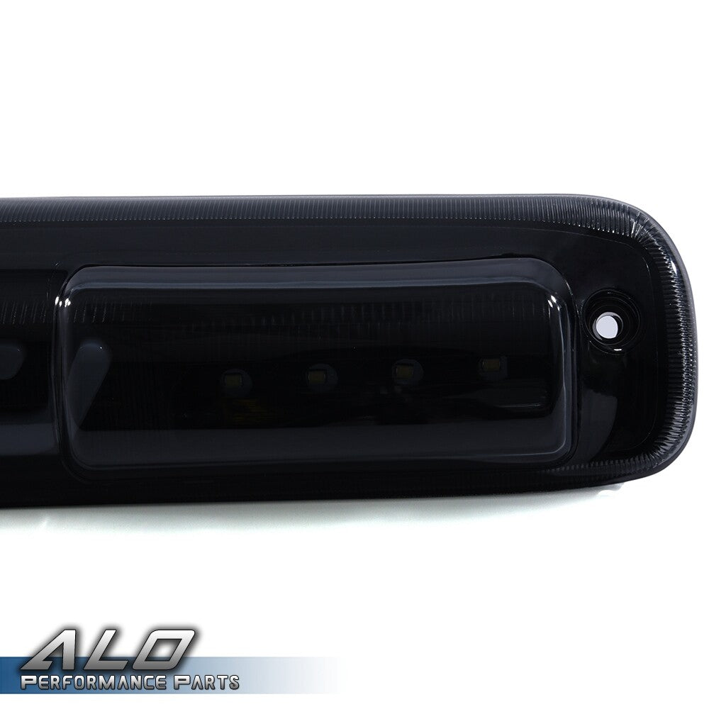 Solid Spare Fit For 99-07 Silverado/Sierra Black/Smoked 3D Third 3rd Brake/Cargo Light