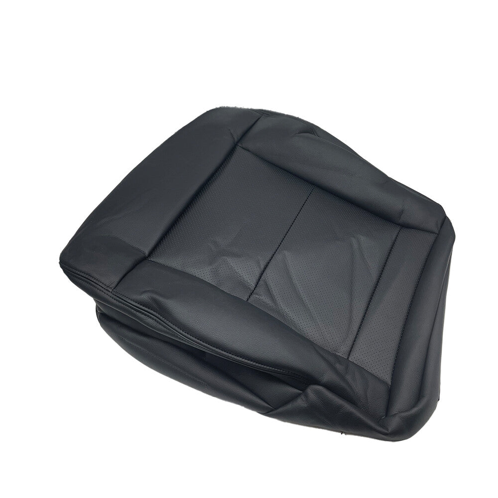 For 2010-2014 Mercedes-Benz E-Class E350 Driver Side Leather Seat Cover Black