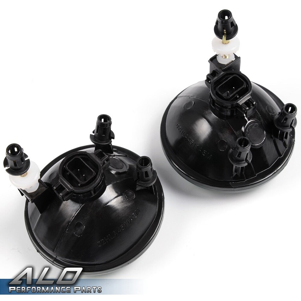 Solid Spare Smoked Fog Lights Fit For 07-2014 Chevy Tahoe Avalanche Suburban GMC with Bulbs