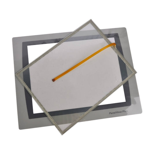 Solid Spare Touch Screen Digitizer Glass Panel & Overlay For 2711P-T10C22D9P-A SER A 5-Wire