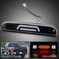 Solid Spare Fit For 2019-016 Ford Super Duty F-250 F-350 Black LED 3rd Brake + Cargo Light
