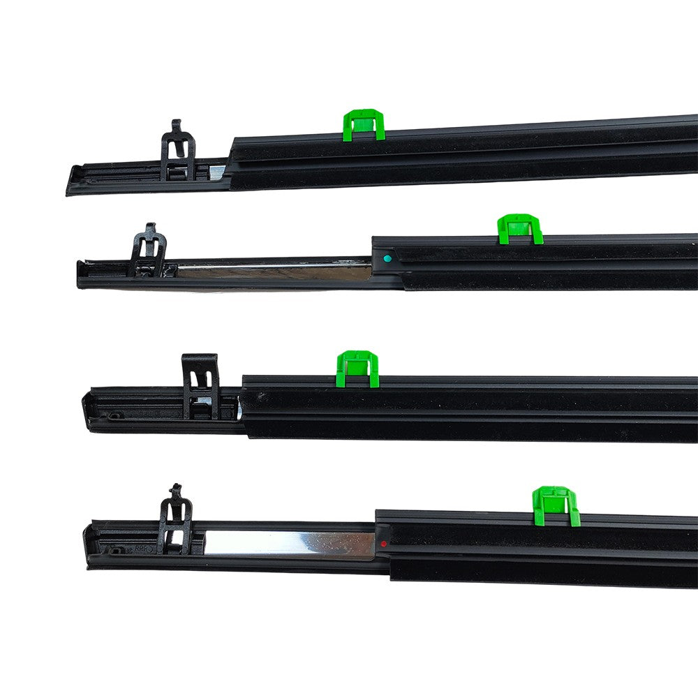 For Honda CR-V CRV 2008-2011 Chrome Window Moulding Weatherstrip Trim Seal Belt