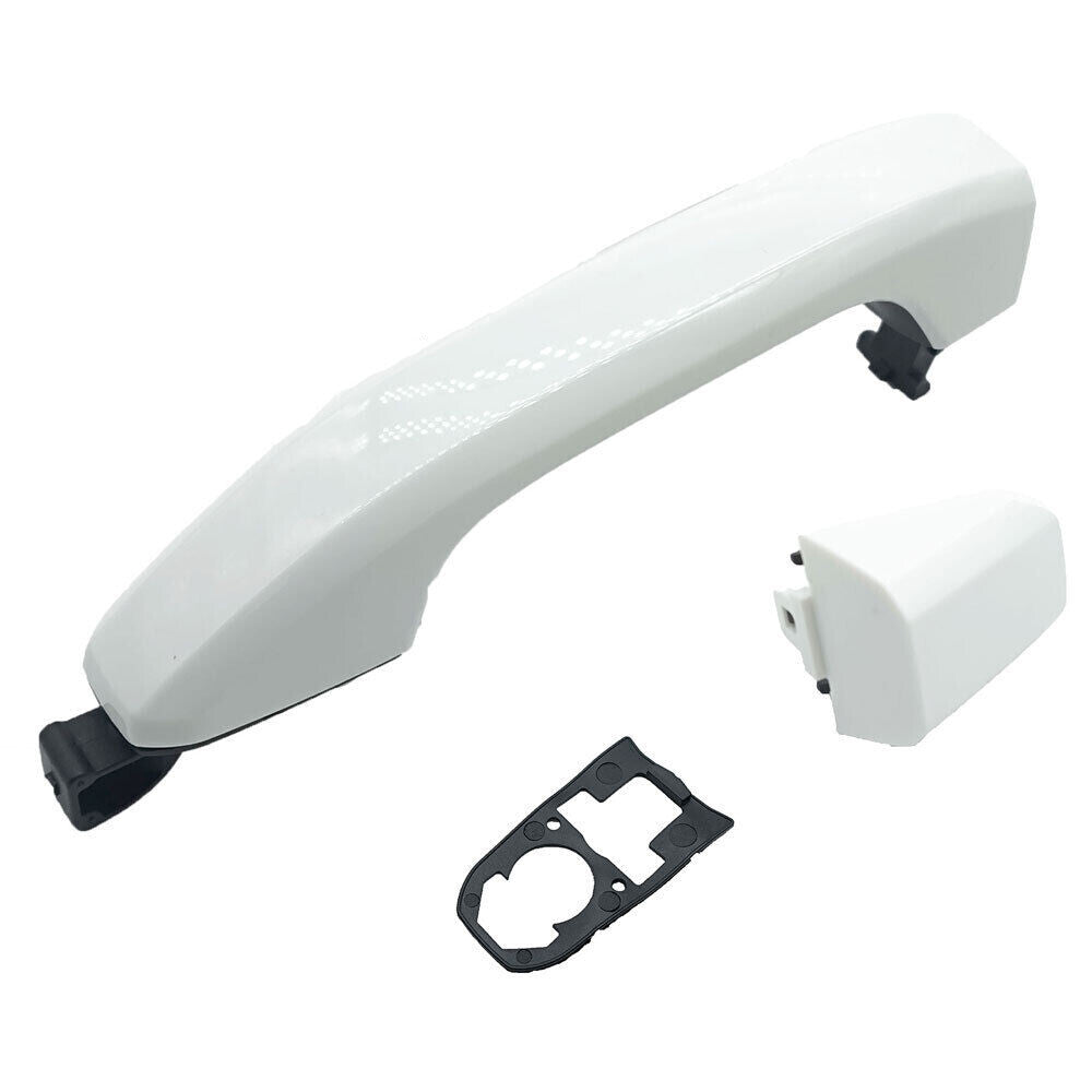 For 2014-2019 Chevrolet Silverado Rear Left or Right Olympic White Door Handle