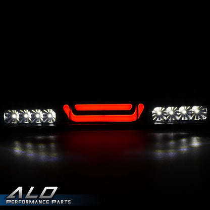 Solid Spare Fit For 99-07 Silverado/Sierra Black/Smoked 3D Third 3rd Brake/Cargo Light
