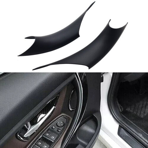 2 PCS Inner Door Handle Inside Cover Protect Case For BMW 3/4 Series F30 F35 F34