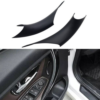 2 PCS Inner Door Handle Inside Cover Protect Case For BMW 3/4 Series F30 F35 F34