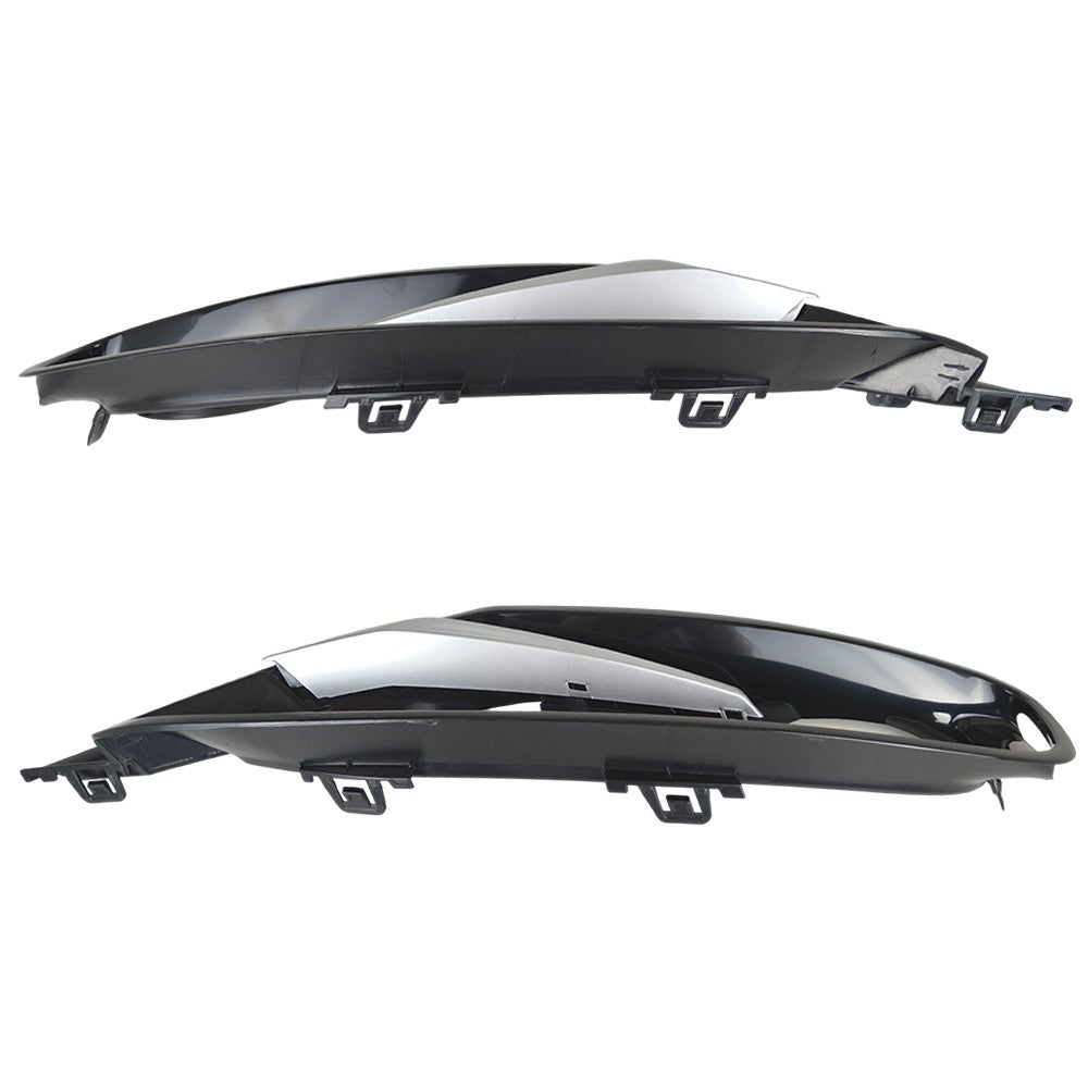4pcs Front Bumper Fog Light Lamp Grille Covers Trim For BMW 3 Series F30 F31