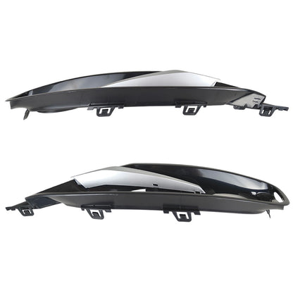 4pcs Front Bumper Fog Light Lamp Grille Covers Trim For BMW 3 Series F30 F31