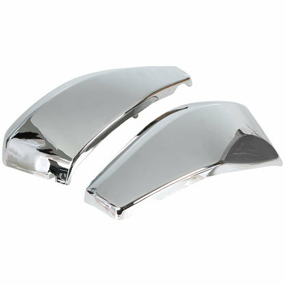 Solid Spare 2 Pcs For Honda VTX 1300 2003-2009 2004 2005 2006 2007 Chrome Side Battery Cover