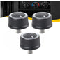 3 x A/C Heater TEMP CONTROL KNOB For 08-17 Chevrolet Express Van Savana 84793085