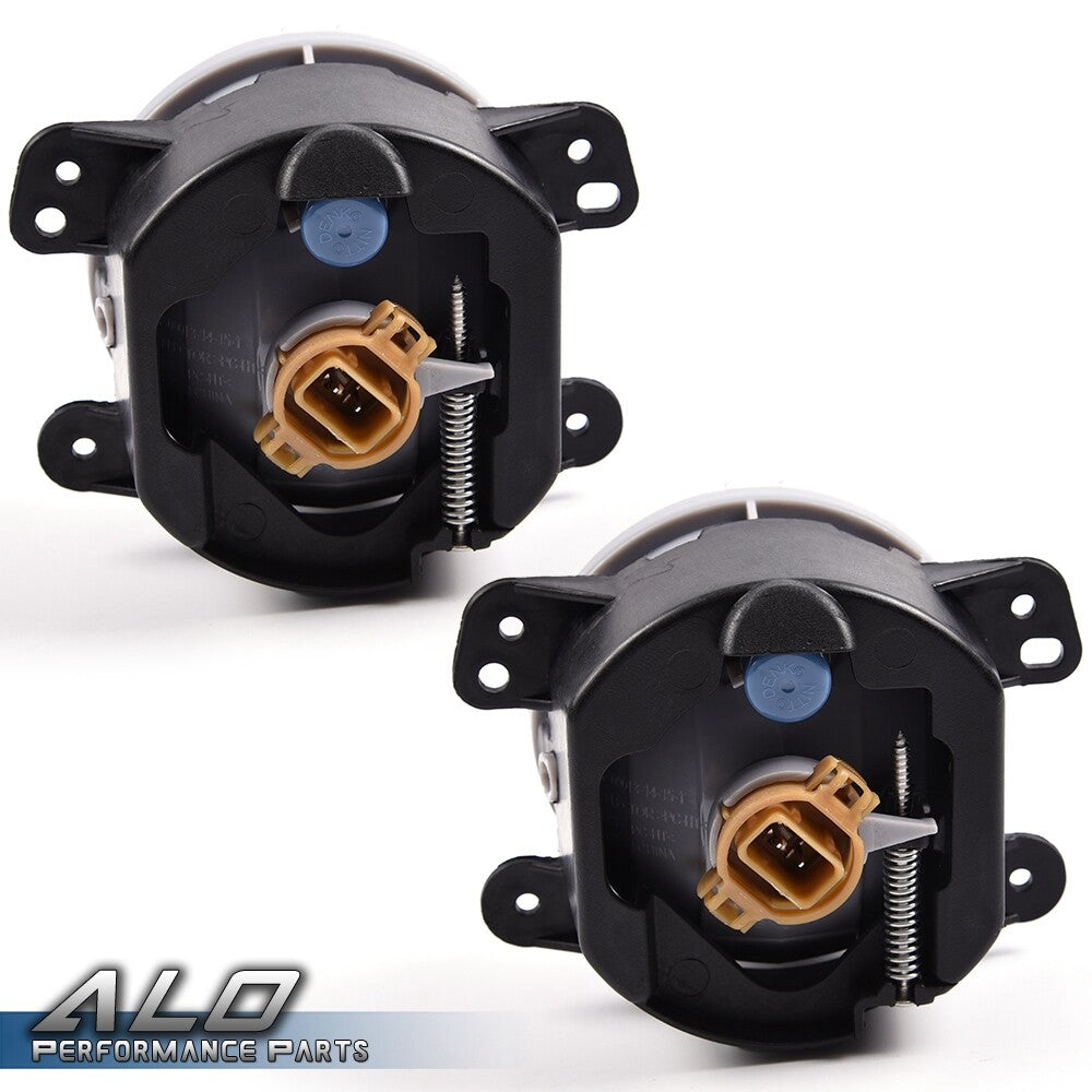 Solid Spare Fog Lights LH RH Fit For 2010-2018 Jeep Wrangler Cherokee Dodge Charger Journey