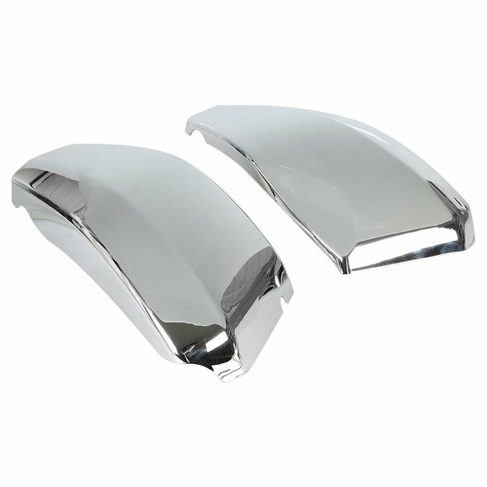 Solid Spare 2 Pcs For Honda VTX 1300 2003-2009 2004 2005 2006 2007 Chrome Side Battery Cover