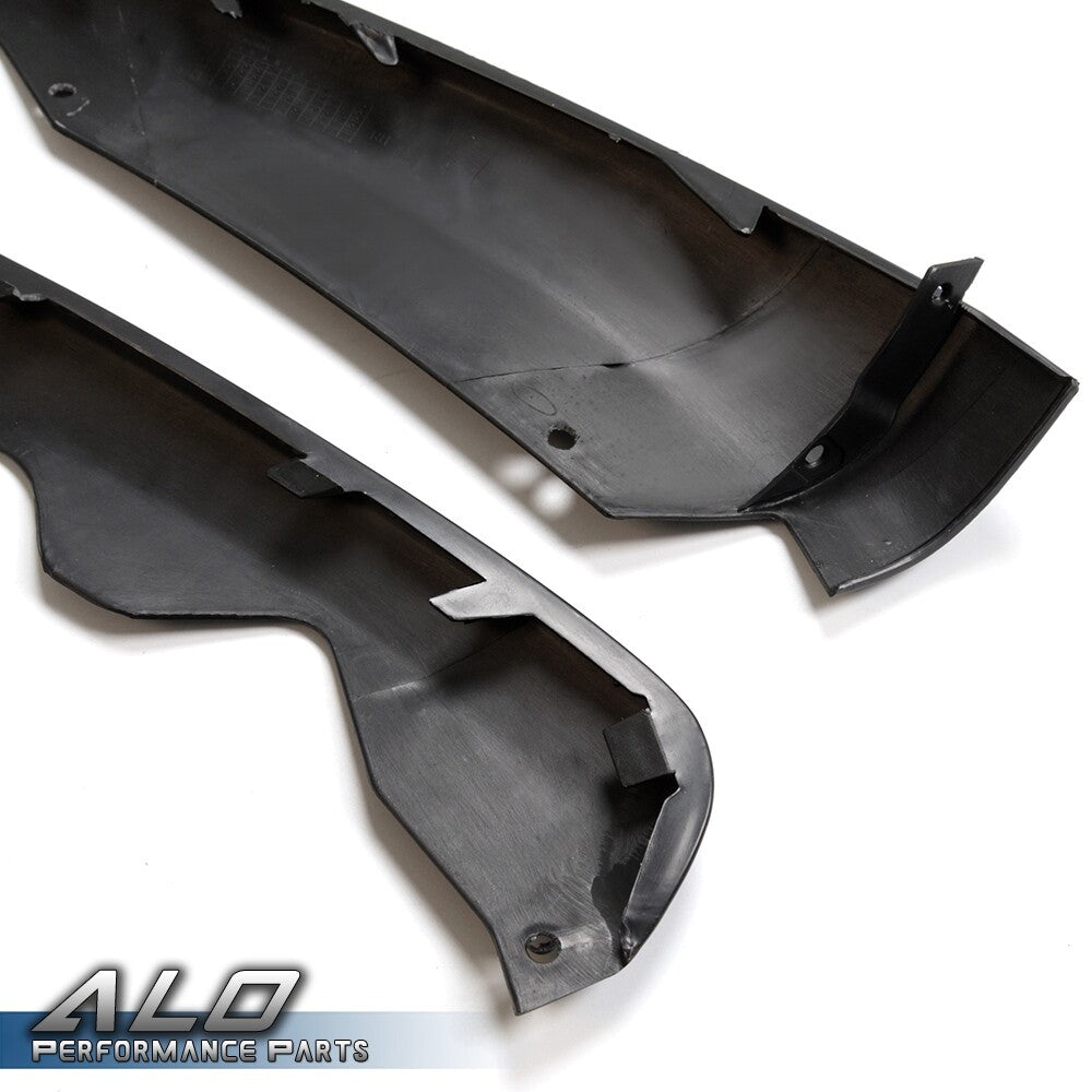 Solid Spare For 2013-2016 Ford Fusion Front Bumper Lip Lower Valance Grille Right Left Trim