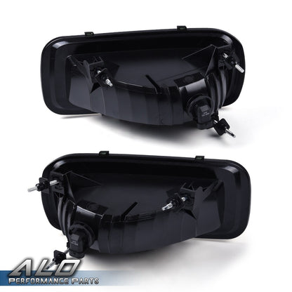 Solid Spare 2pcs Smoke Lens Front Left & Right Fog Lights Lamps Fit For 2004-2006 Ford F-150