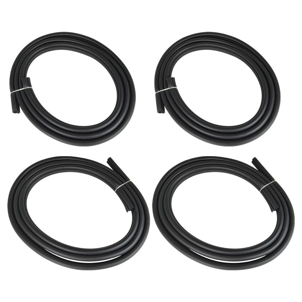 4pcs Left Right Front Rear Door Weatherstrip Seal For Toyota 4Runner 2000-2002