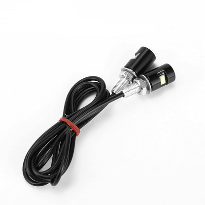 4× Motorcycle Car LED License Plate Light 5630/5730 SMD Screw Bolt Lamp Bulbs US