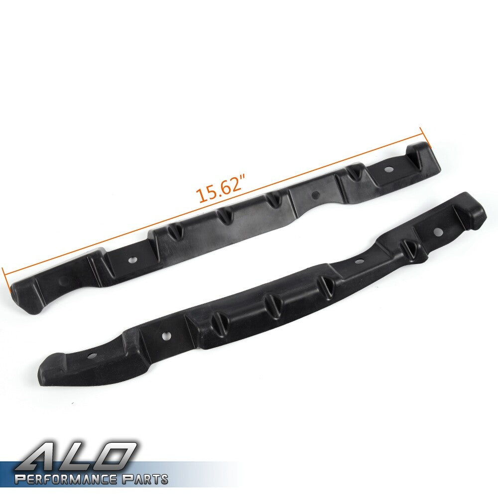 Solid Spare Fit For 2014-20 Toyota Tundra Pocket Rivet Wheel Fender Flares Smooth Black 4PCS