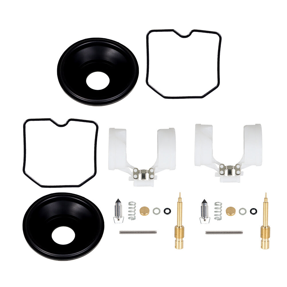 Solid Spare 2X Carburetor Repair Kit Diaphragm For KAWASAKI EX250 Ninja 250R 2001-2012