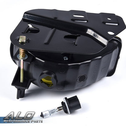 Solid Spare Fit For Cadillac Escalade 02-06 Bumper Replacement Fog Light Lamps Yellow Lens