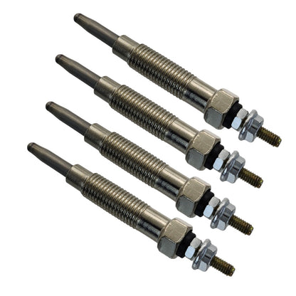 4x Glow Plugs for Mitsubishi L200 K34T/PAJERO 2.5TD Intercooler (V) New
