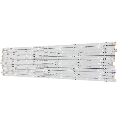 LED strips For 65UJ634V 65UJ6300 65UJ630V 65UJ5500 65UJ63_UHD_A B C D