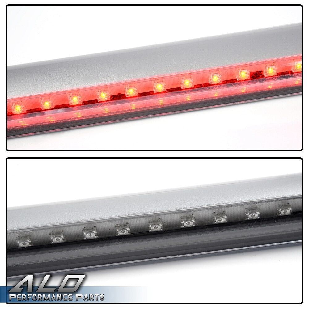 Solid Spare FIT FOR 1992-2004 CHEVY SUBURBAN/TAHOE/YUKON CLEAR LED 3RD THIRD BRAKE LIGHT