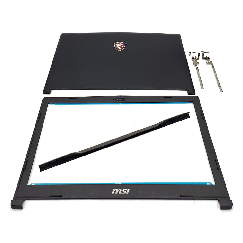 Back Cover+Bezel+Hinges Cover For MSI GL63 8RC 8RD 8RE 8SC 8SD 8SE MS-16P4 16P6