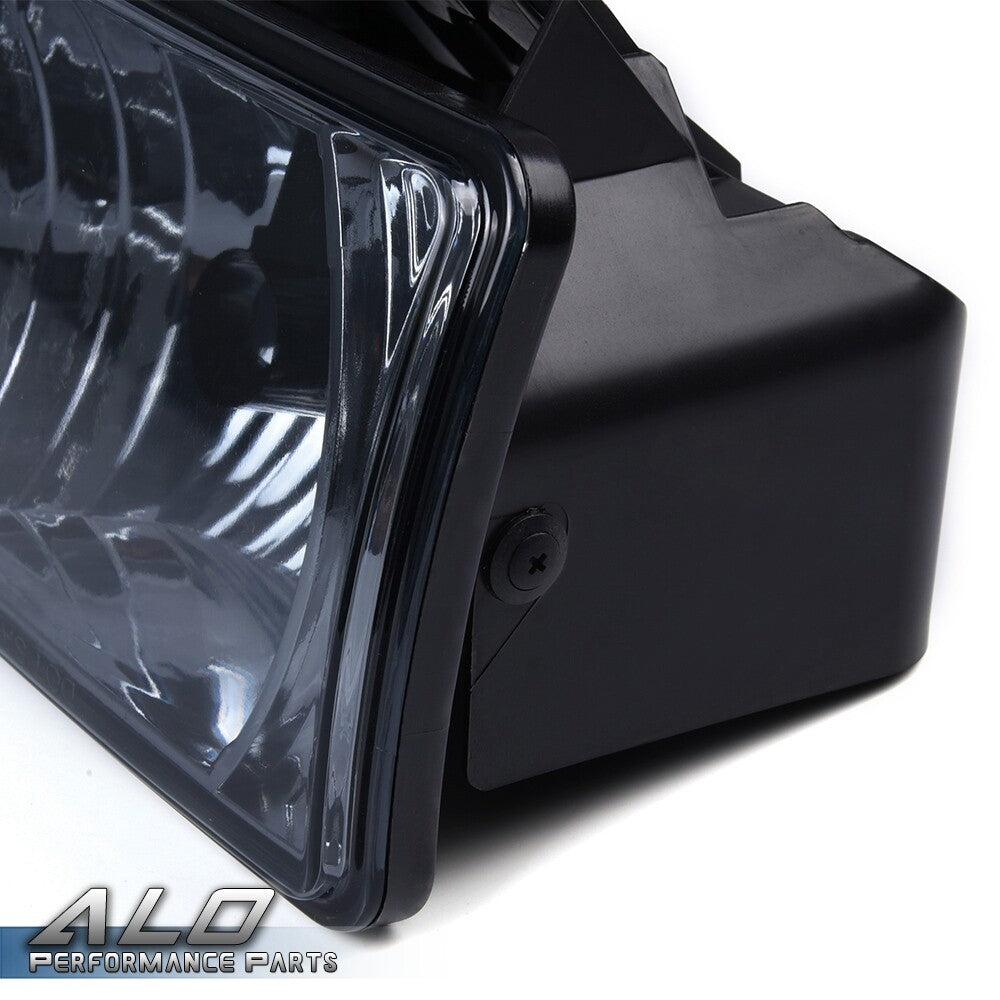 Solid Spare Smoke Lens Front Bumper Fog Light Lamps Fit For 04-12 Chevy Colorado GMC Canyon