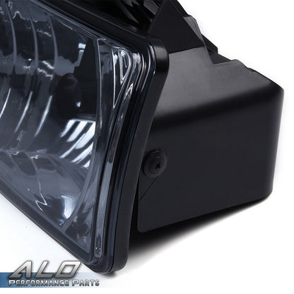 Solid Spare Smoke Lens Front Bumper Fog Light Lamps Fit For 04-12 Chevy Colorado GMC Canyon
