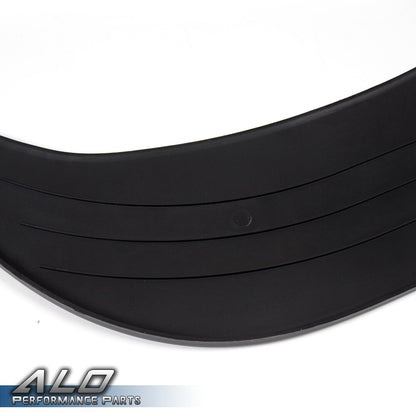 Solid Spare Fit For Universal Front Bumper Lip Flat Splitter Plate Under Panel Diffuser