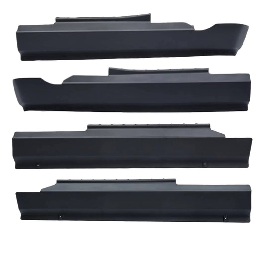 Solid Spare Fit For 2009-2018 Dodge Ram Crew Cab Rocker Panel Sill Plate Cover 14064
