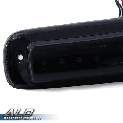 Solid Spare Fit For 99-07 Silverado/Sierra Black/Smoked 3D Third 3rd Brake/Cargo Light