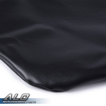 Solid Spare Fit For Honda Fourtrax 300 1988-2000 Motorcycle Leather Seat Cover Replace Black