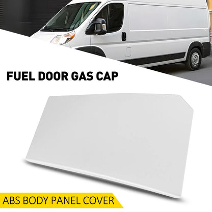 White Fuel Door Gas Cap Hatch For Ram ProMaster 1500 2500 3500 2014-2021