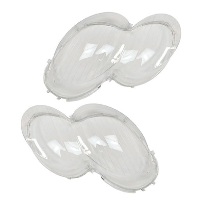 For 2003-2008 Mercedes-Benz W230 SL500 A Pair Clear Front Headlight Lens Cover