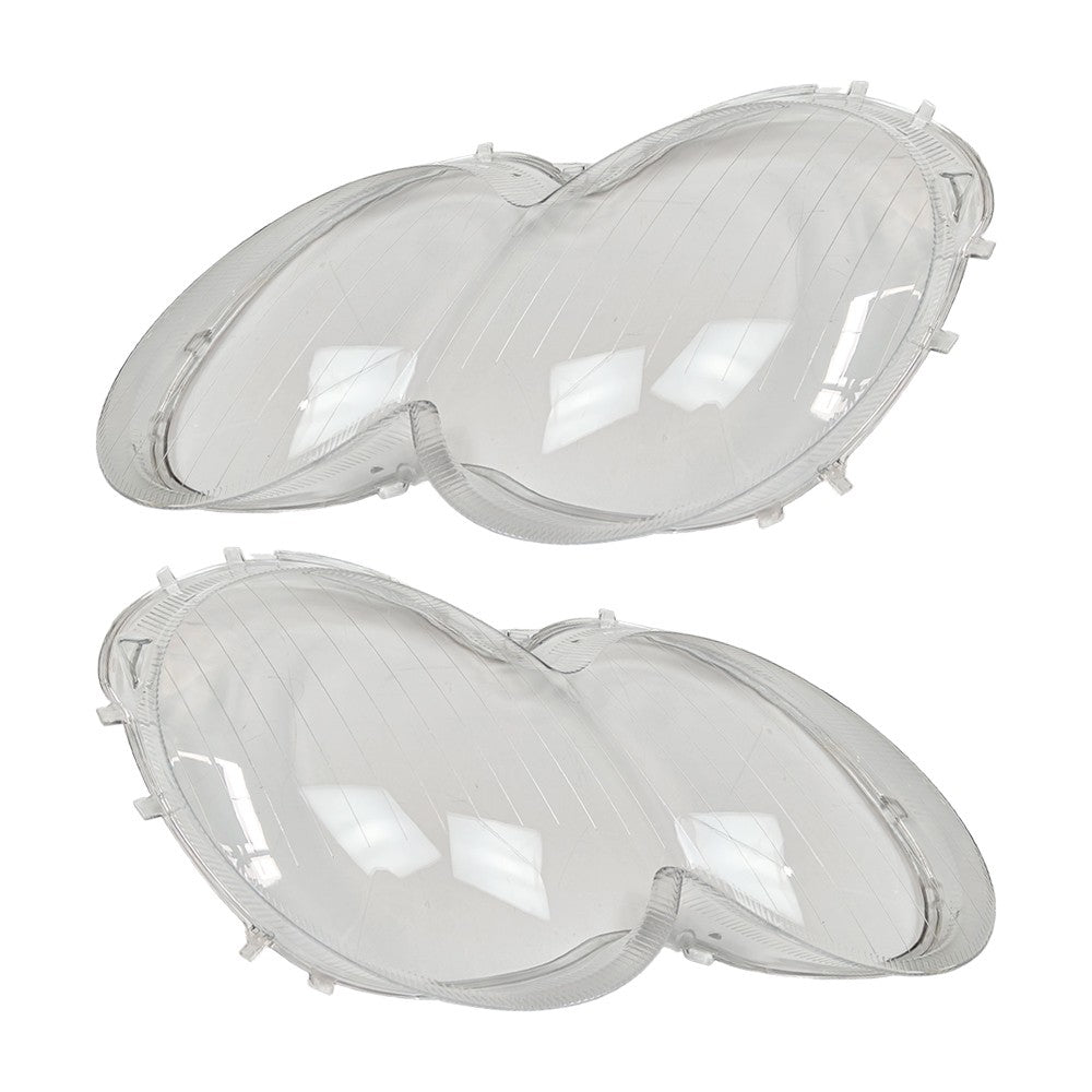 For 2003-2008 Mercedes-Benz W230 SL500 A Pair Clear Front Headlight Lens Cover