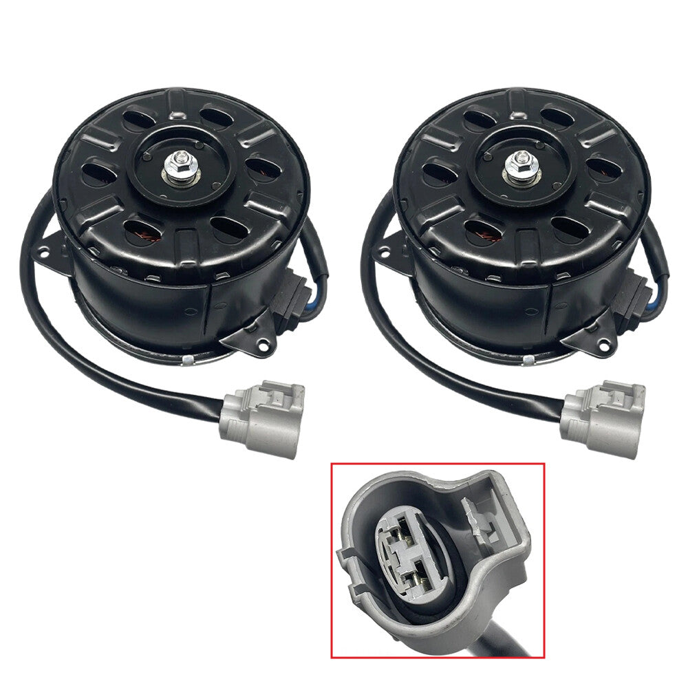 2X Radiator Fan Motor for Toyota Highlander 2006 2007 Lexus RX400h 2006-2008 New