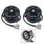 2X Radiator Fan Motor for Toyota Highlander 2006 2007 Lexus RX400h 2006-2008 New