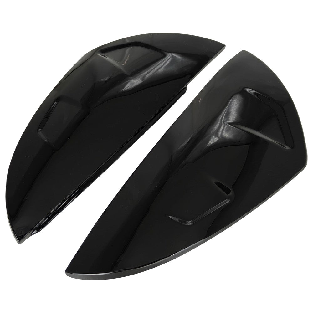 M STYLE GLOSS BLACK REPLACEMENT MIRROR COVER CAPS For 21-24 LEXUS IS ES RC LS UX