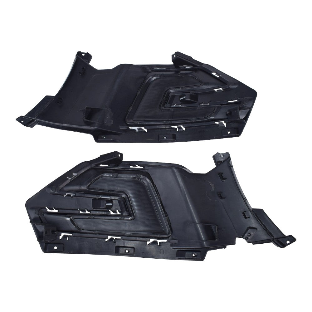 2Pcs Front Left & Right Fog Light Cover Set For Ford Explorer 2017 Sport Sport