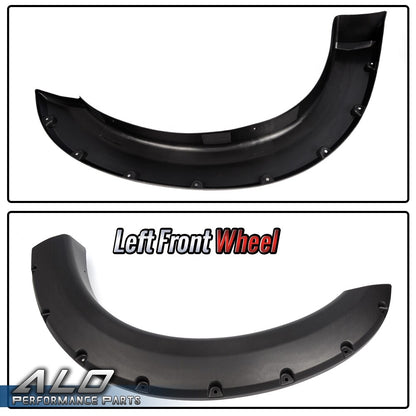 Solid Spare Fit For 99-07 Ford F250 F350 Super Duty Pocket Rivet Bolt-On Fender Flares