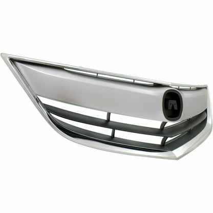 Fit 2013 2014 2015 Acura ILX Front Upper Chrome Grill Mesh Grille 13 14 15