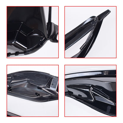 A Pair Headlight Lens Shell Cover For Land Rover Range Rover Evoque 2012-2019